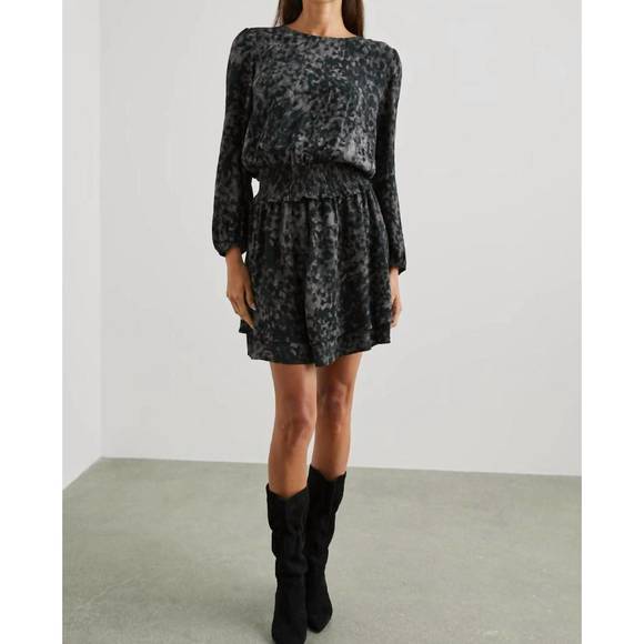 NEW RAILS inez dress in charcoal - Picture 1 of 5